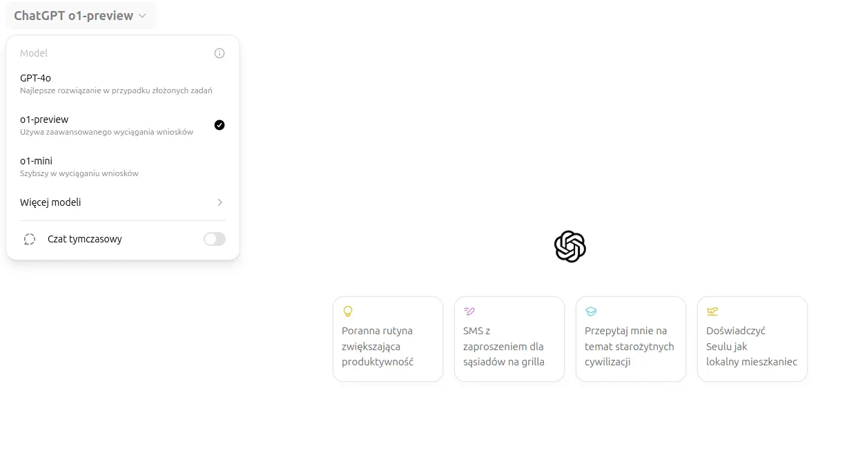 o1-preview i o1-mini od OpenAI – jak formułować prompty?