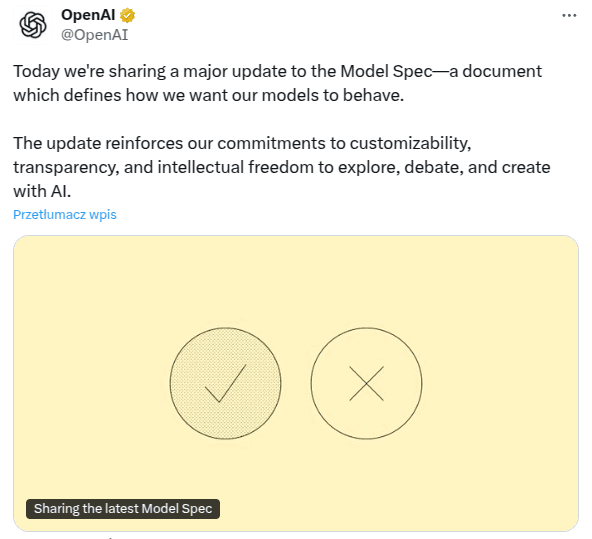 Model Spec
