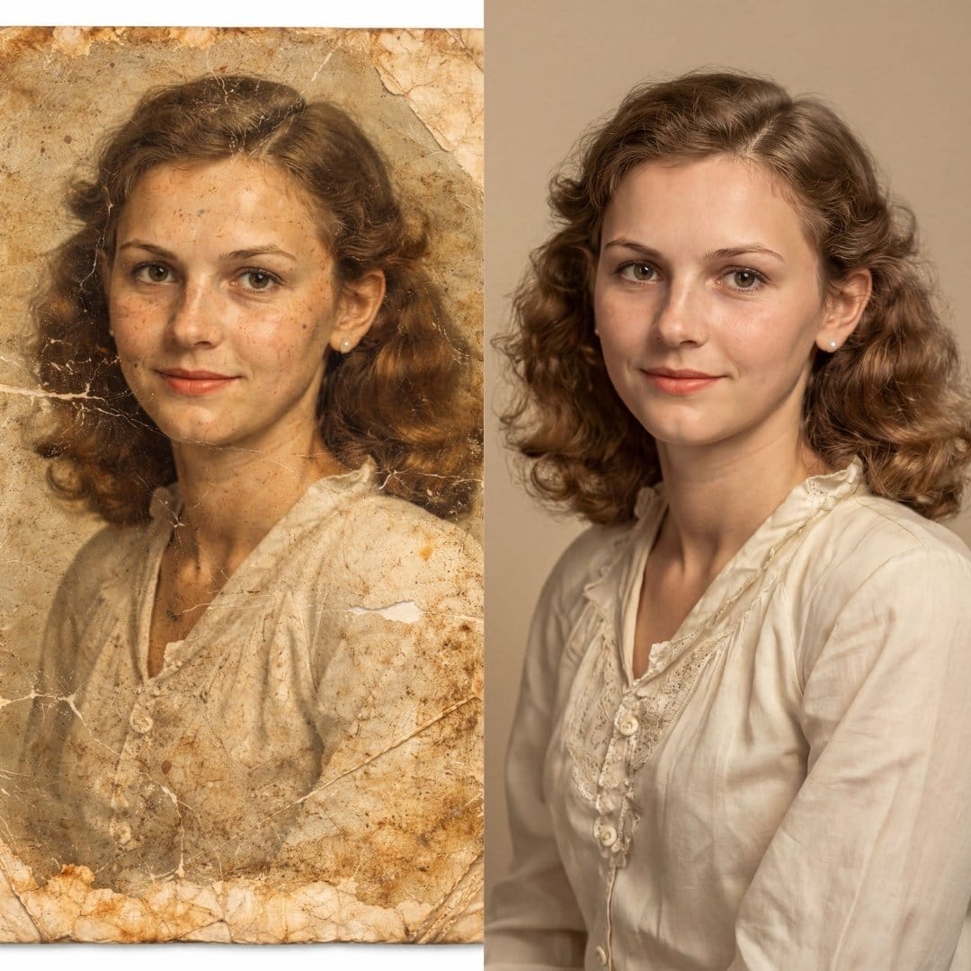 Jak AI odnawia stare zdjęcia?