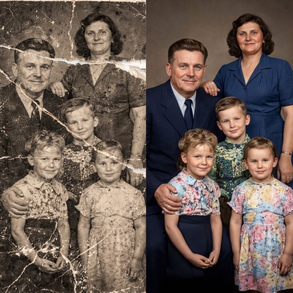 Dlaczego stare zdjęcia są trudne do odnowienia?